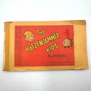 Joe Musial book 1970 The Katzenjammer Kids vintage Cartoon Comics Art PB